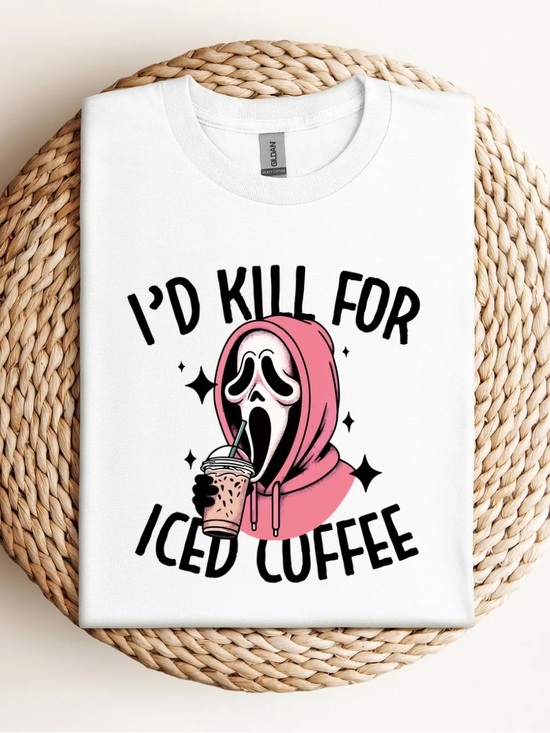 Handmade Tops - Iced Coffee Killer T-Shirt